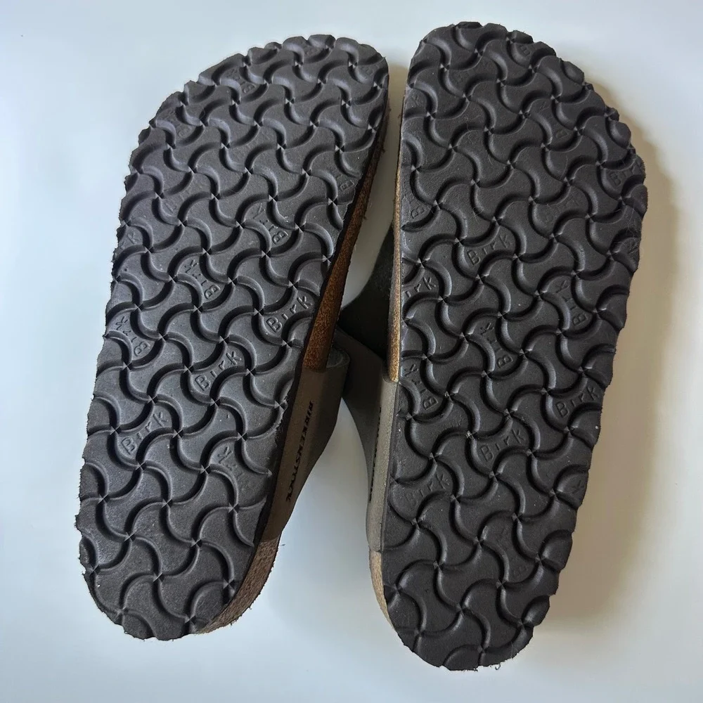 Birkenstock Sandals Gizeh Thong Stone Birko-Flor size 39